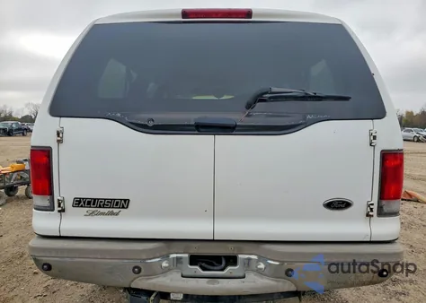 2000 Ford Excursion Limited z USA, uszkodzony, nr VIN 1FMSU43F8YED45694